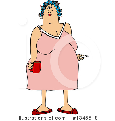 Royalty-Free (RF) Woman Clipart Illustration by djart - Stock Sample #1345518