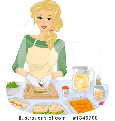 Housewife Clipart #1346708 by BNP Design Studio