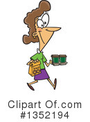 Woman Clipart #1352194 by toonaday