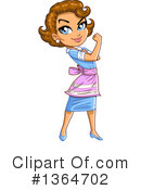 Woman Clipart #1364702 by Clip Art Mascots