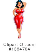 Woman Clipart #1364704 by Clip Art Mascots
