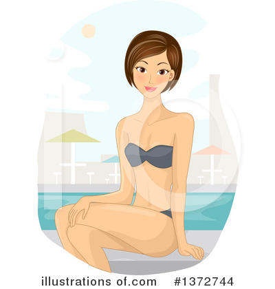Poolside Clipart #1372744 by BNP Design Studio