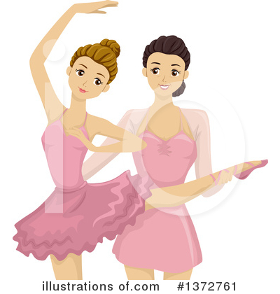 Ballerina Clipart #1372761 by BNP Design Studio