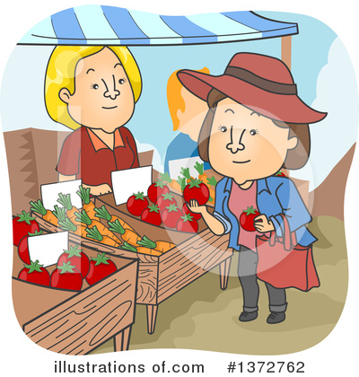 Farmers Market Clipart #1372762 by BNP Design Studio