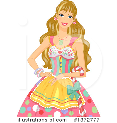 Royalty-Free (RF) Woman Clipart Illustration by BNP Design Studio - Stock Sample #1372777