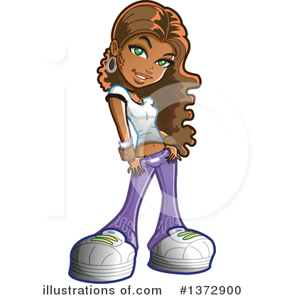 Hip Hop Clipart #1372900 by Clip Art Mascots