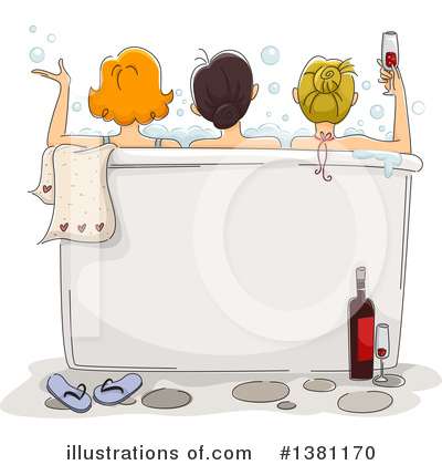 Bath Clipart #1381170 by BNP Design Studio