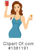 Woman Clipart #1381191 by BNP Design Studio