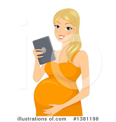 Pregnant Clipart #1381198 by BNP Design Studio