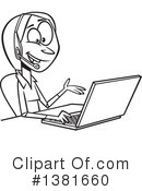 Woman Clipart #1381660 by toonaday