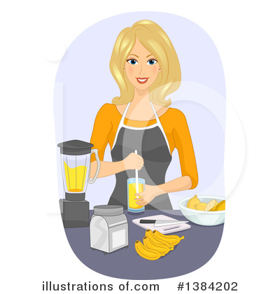 Royalty-Free (RF) Woman Clipart Illustration by BNP Design Studio - Stock Sample #1384202