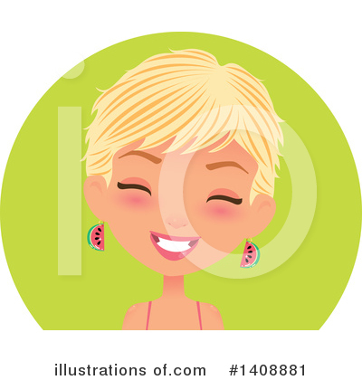 Royalty-Free (RF) Woman Clipart Illustration by Melisende Vector - Stock Sample #1408881