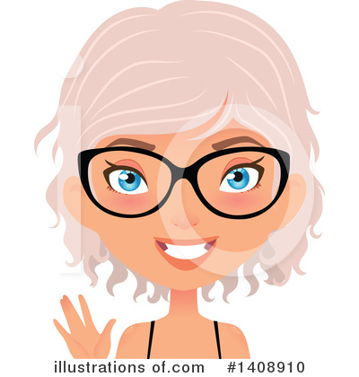 Eye Glasses Clipart #1408910 by Melisende Vector