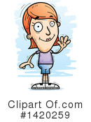 Woman Clipart #1420259 by Cory Thoman