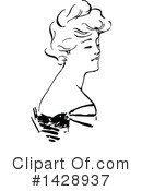 Woman Clipart #1428937 by Prawny Vintage