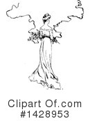 Woman Clipart #1428953 by Prawny Vintage