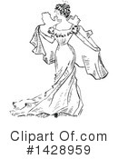 Woman Clipart #1428959 by Prawny Vintage