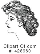 Woman Clipart #1428960 by Prawny Vintage