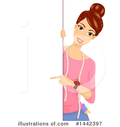 Royalty-Free (RF) Woman Clipart Illustration by BNP Design Studio - Stock Sample #1442397