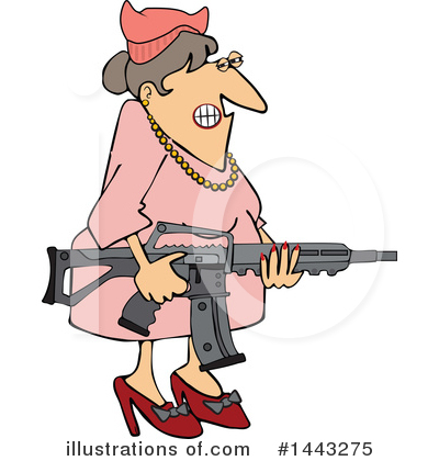 Royalty-Free (RF) Woman Clipart Illustration by djart - Stock Sample #1443275