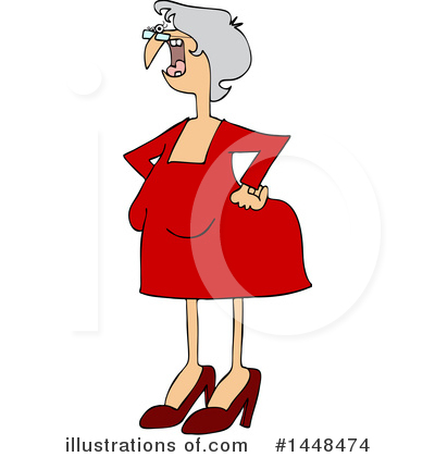 Old Woman Clipart #1448474 by djart
