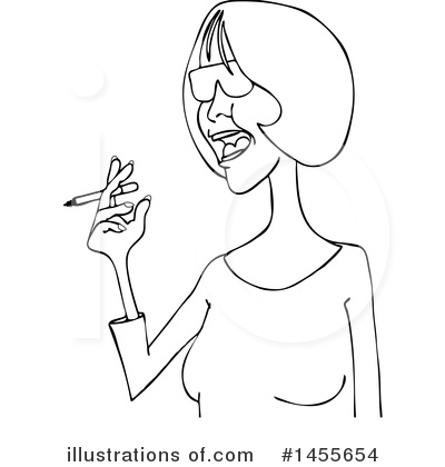 Royalty-Free (RF) Woman Clipart Illustration by djart - Stock Sample #1455654
