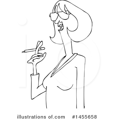 Royalty-Free (RF) Woman Clipart Illustration by djart - Stock Sample #1455658