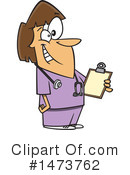 Woman Clipart #1473762 by toonaday