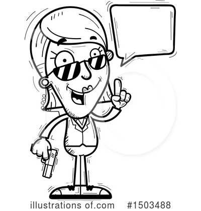 Royalty-Free (RF) Woman Clipart Illustration by Cory Thoman - Stock Sample #1503488