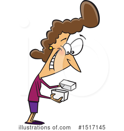 Royalty-Free (RF) Woman Clipart Illustration by toonaday - Stock Sample #1517145