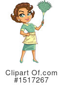 Woman Clipart #1517267 by Clip Art Mascots
