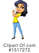 Woman Clipart #1517272 by Clip Art Mascots