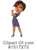 Woman Clipart #1517273 by Clip Art Mascots