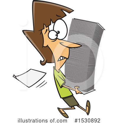 Businesswoman Clipart #1530892 by toonaday