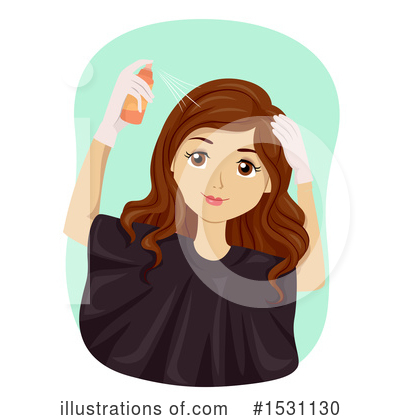 Hair Care Clipart #1531130 by BNP Design Studio