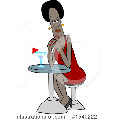 Royalty-Free (RF) Woman Clipart Illustration by djart - Stock Sample #1540222