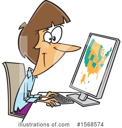 Computers Clipart #1568574 by toonaday