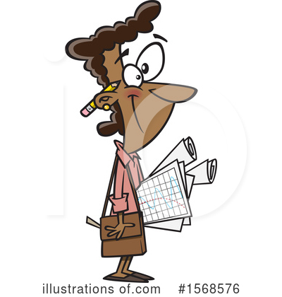 Royalty-Free (RF) Woman Clipart Illustration by toonaday - Stock Sample #1568576