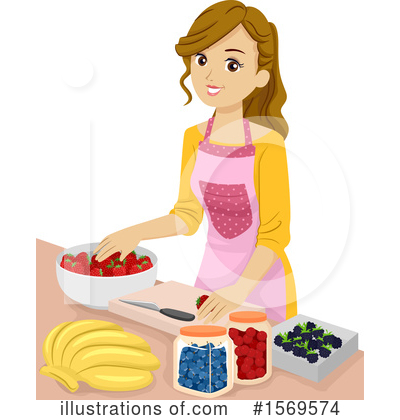 Strawberry Clipart #1569574 by BNP Design Studio
