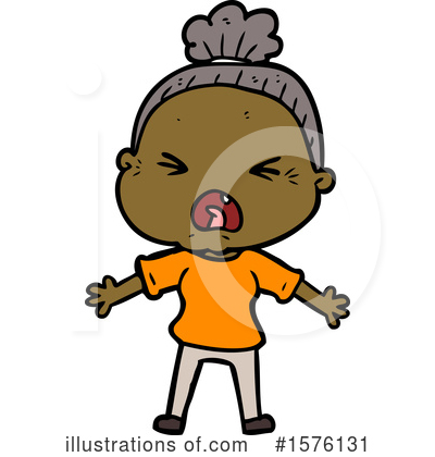 Royalty-Free (RF) Woman Clipart Illustration by lineartestpilot - Stock Sample #1576131