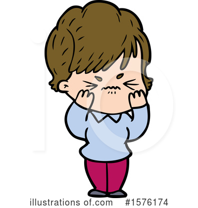 Royalty-Free (RF) Woman Clipart Illustration by lineartestpilot - Stock Sample #1576174