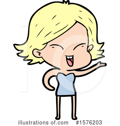 Royalty-Free (RF) Woman Clipart Illustration by lineartestpilot - Stock Sample #1576203