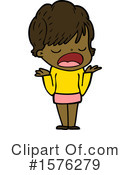 Woman Clipart #1576279 by lineartestpilot