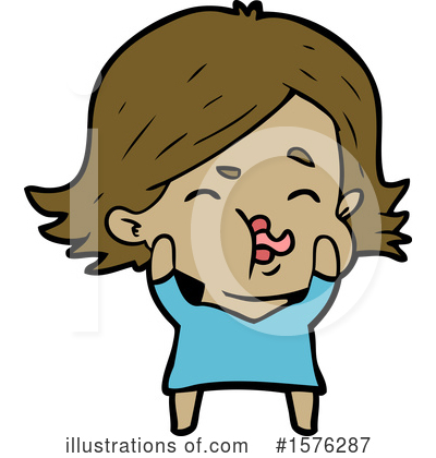 Royalty-Free (RF) Woman Clipart Illustration by lineartestpilot - Stock Sample #1576287
