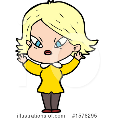 Royalty-Free (RF) Woman Clipart Illustration by lineartestpilot - Stock Sample #1576295