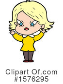 Woman Clipart #1576295 by lineartestpilot