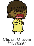 Woman Clipart #1576297 by lineartestpilot