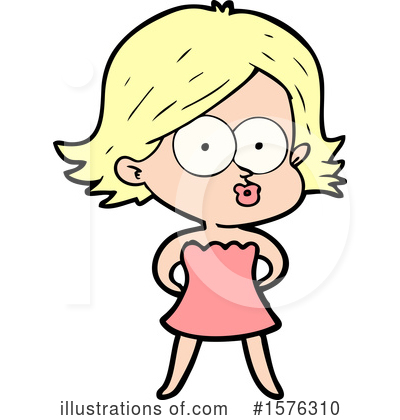Royalty-Free (RF) Woman Clipart Illustration by lineartestpilot - Stock Sample #1576310