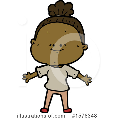 Royalty-Free (RF) Woman Clipart Illustration by lineartestpilot - Stock Sample #1576348