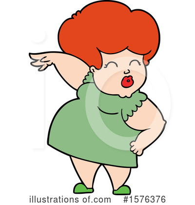 Royalty-Free (RF) Woman Clipart Illustration by lineartestpilot - Stock Sample #1576376